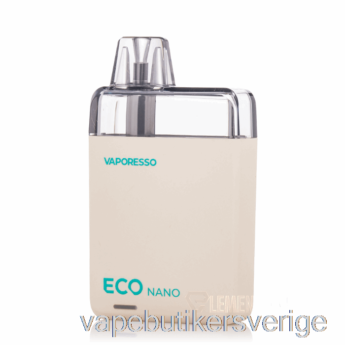 Vape Sverige Vaporesso Eco Nano Pod System Elfenbensvit